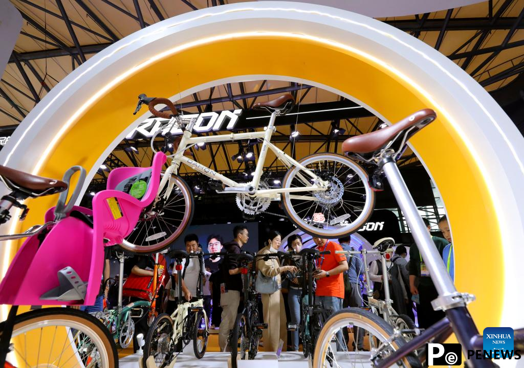 2025 China International Bicycle Fair kicks off in Shanghai