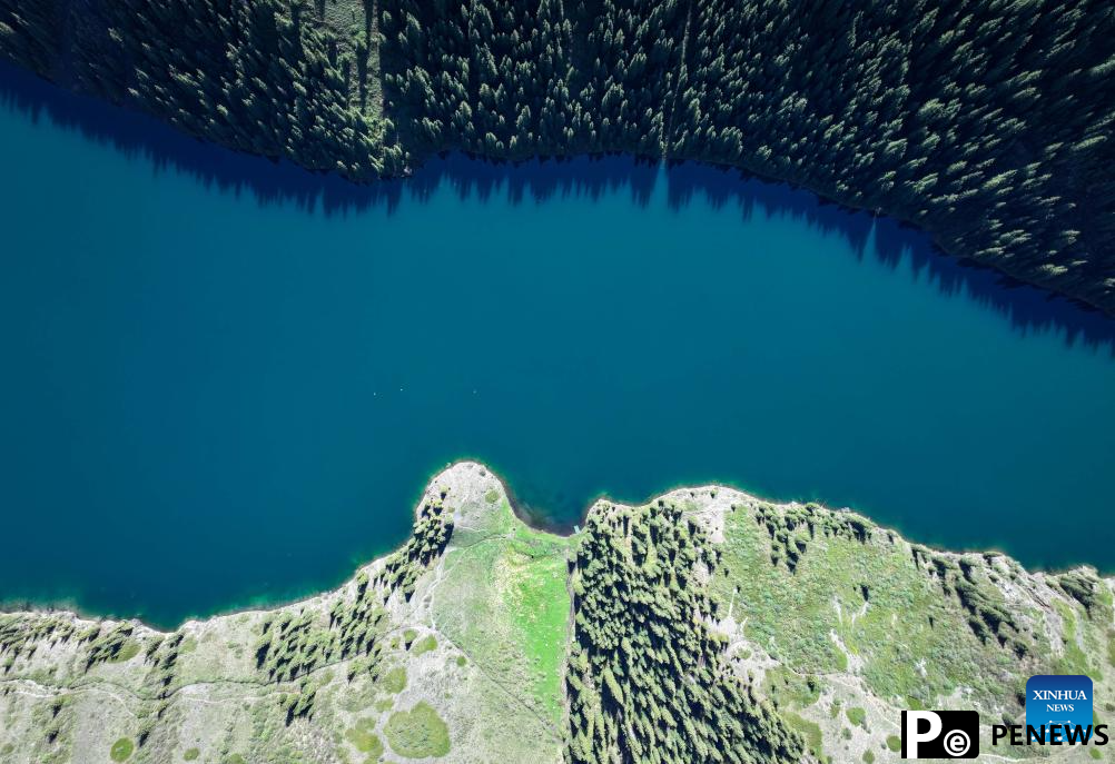 Scenery of Kolsai Lakes National Park in Kazakhstan
