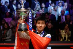 China's Zhao Xintong crowned at Snooker World Championship