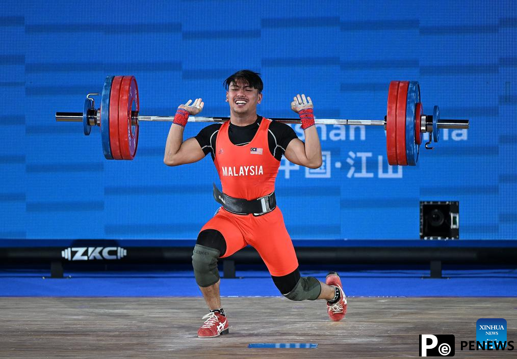 Highlights of 2025 Asian Weightlifting Championships