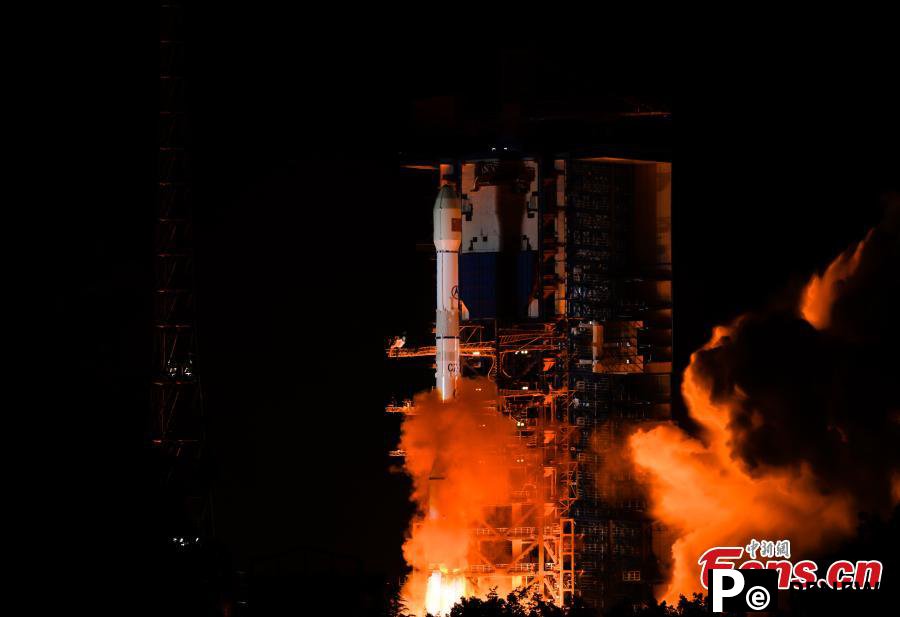 China sends new communication technology test satellite into space
