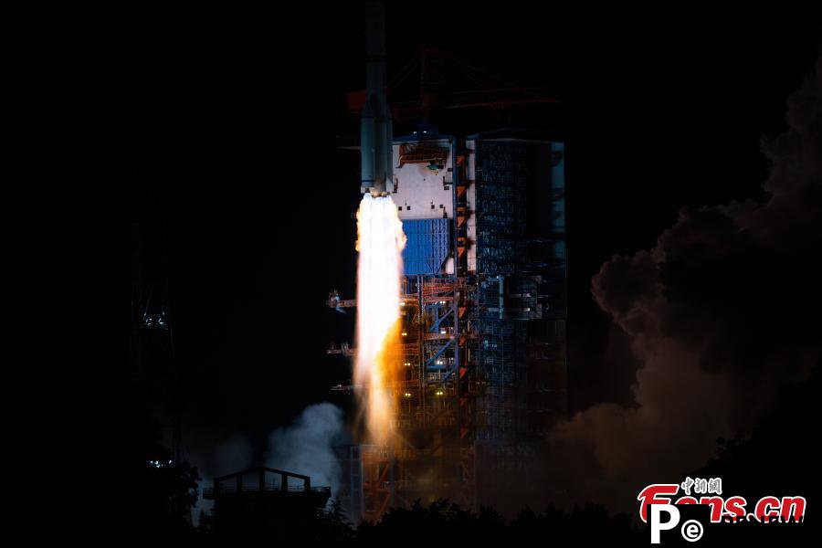 China sends new communication technology test satellite into space