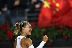 China's Zheng beats Sabalenka for the first time to reach Italian Open semifinals