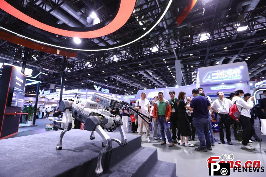 10th China (Beijing) Military Intelligent Technology Expo kicks off