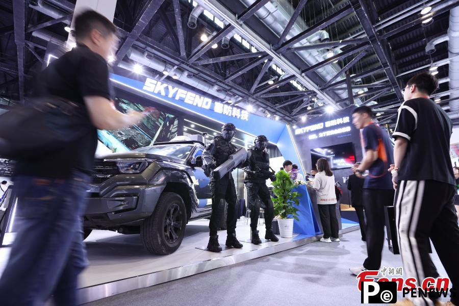 10th China (Beijing) Military Intelligent Technology Expo kicks off