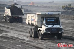 China launches world's first fleet of driverless mining trucks
