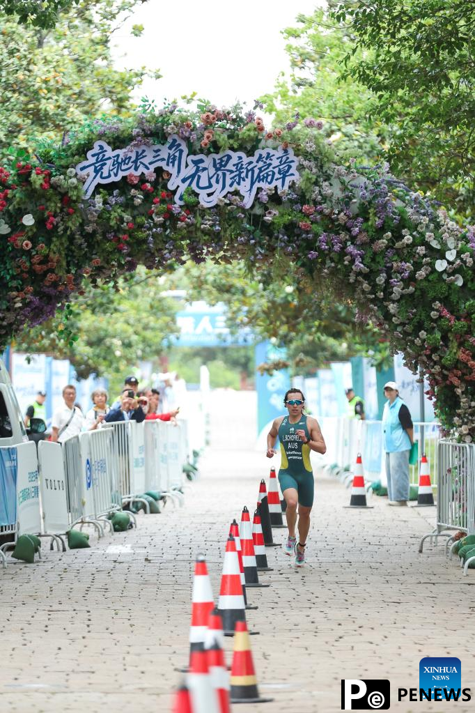 Highlights of 2025 Yangtze River Delta International Triathlon in Shanghai