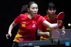 In pics: women's doubles at ITTF World Table Tennis Championships Finals Doha 2025