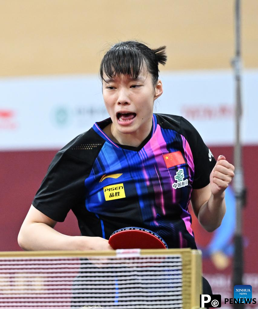 Highlights of ITTF World Table Tennis Championships Finals Doha 2025