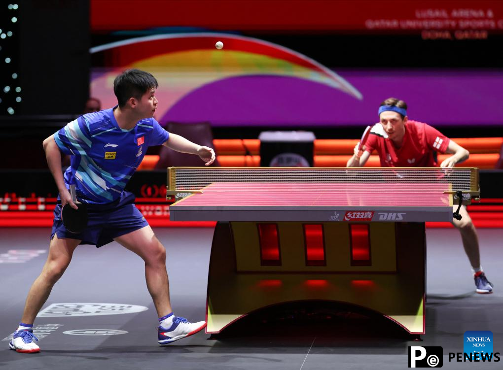 Highlights of ITTF World Table Tennis Championships Finals Doha 2025