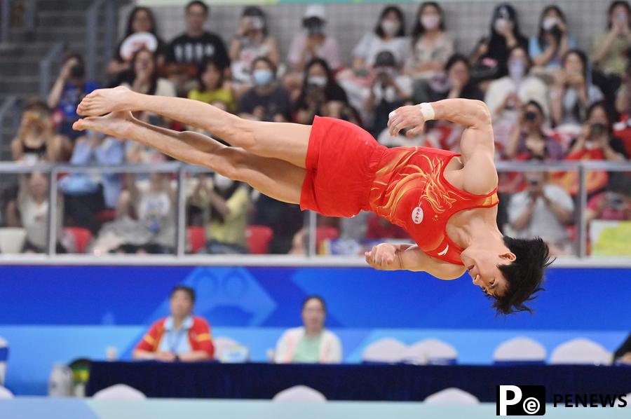 around title at National Gymnastics Championships