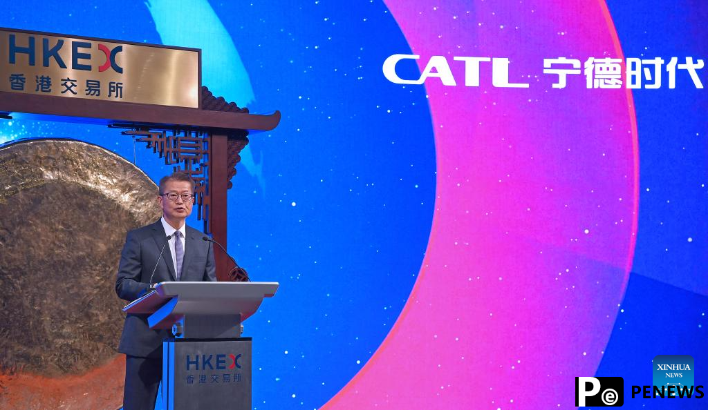 EV battery giant CATL lists in Hong Kong, marking largest IPO in years