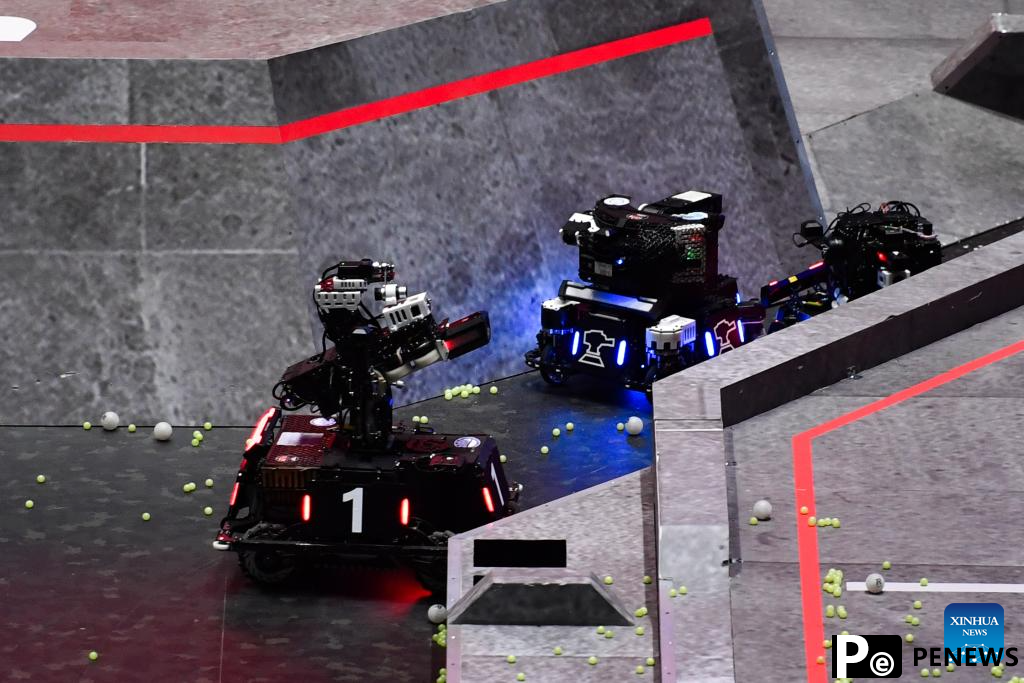 RoboMaster 2025 University Championship Regional Competition kicks off in China