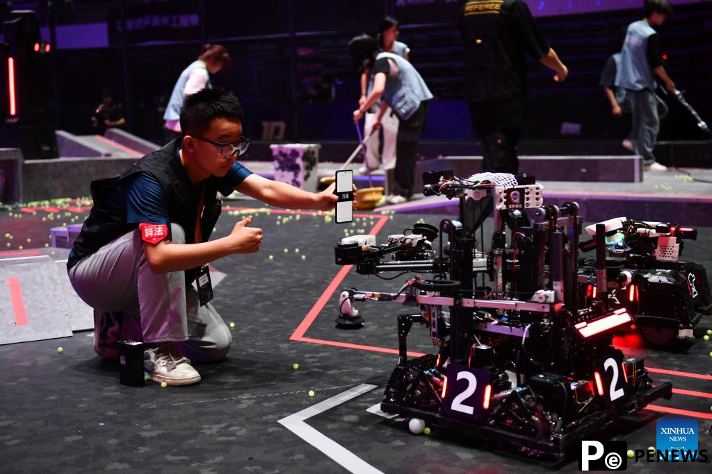 RoboMaster 2025 University Championship Regional Competition kicks off in China
