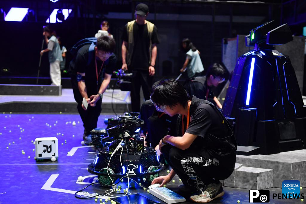 RoboMaster 2025 University Championship Regional Competition kicks off in China