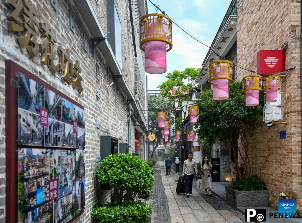 In pics: Yongqing Block in Guangzhou, China