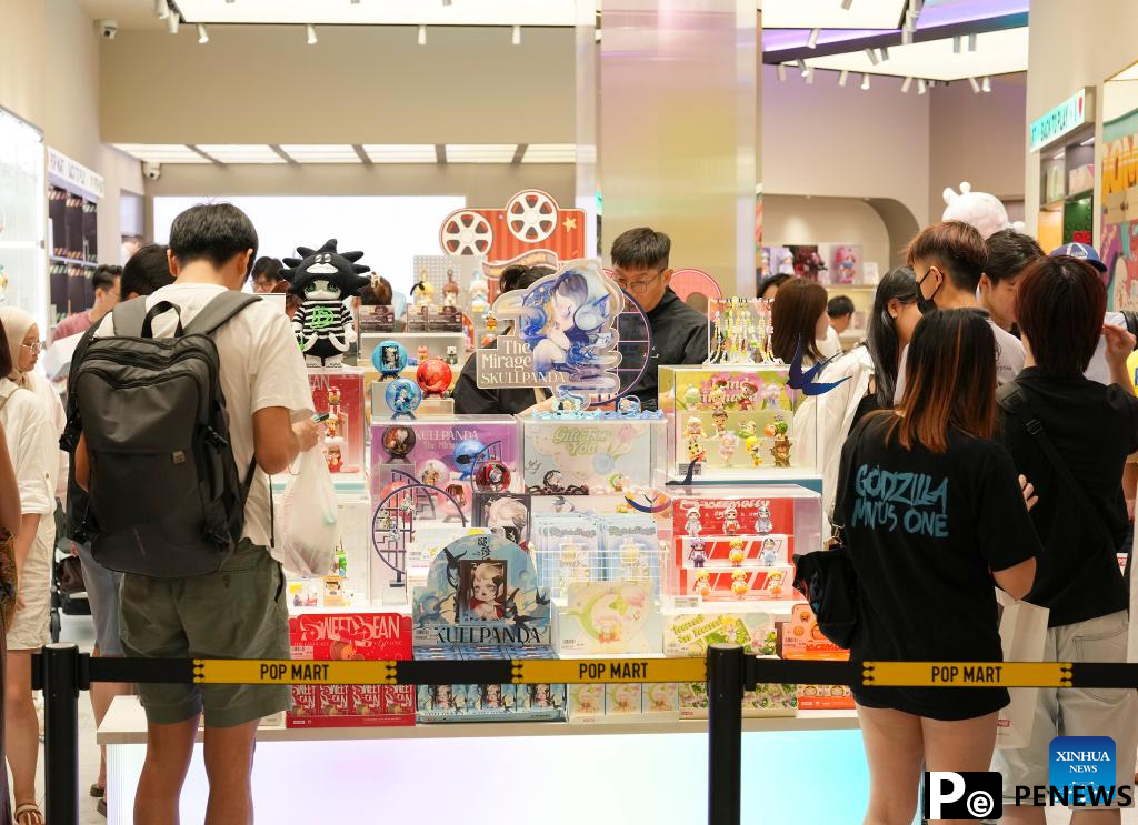 POP MART hails robust consumer enthusiasm worldwide