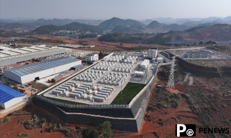 sodium hybrid energy storage station starts operation, with 98% being green energy