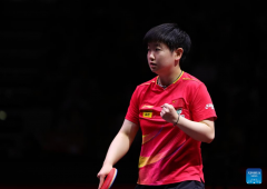 China sweeps women's singles at TT worlds