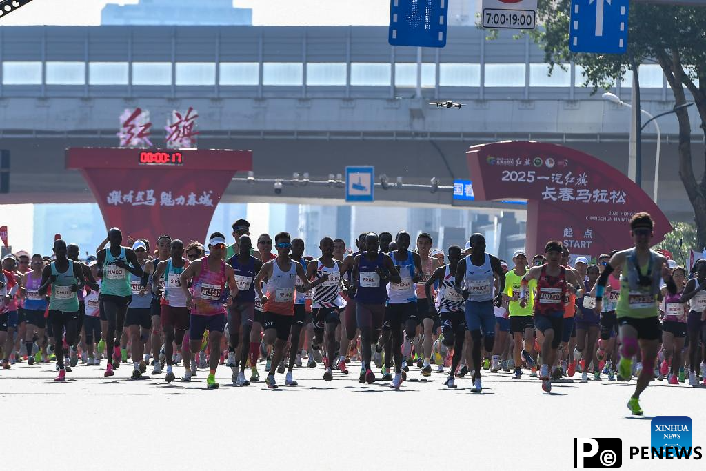 Highlights of 2025 Hongqi Changchun Marathon