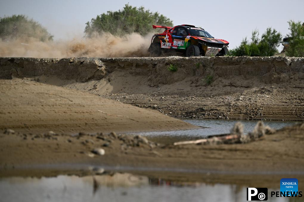In pics: Stage 5 of 2025 Taklimakan Rally in China