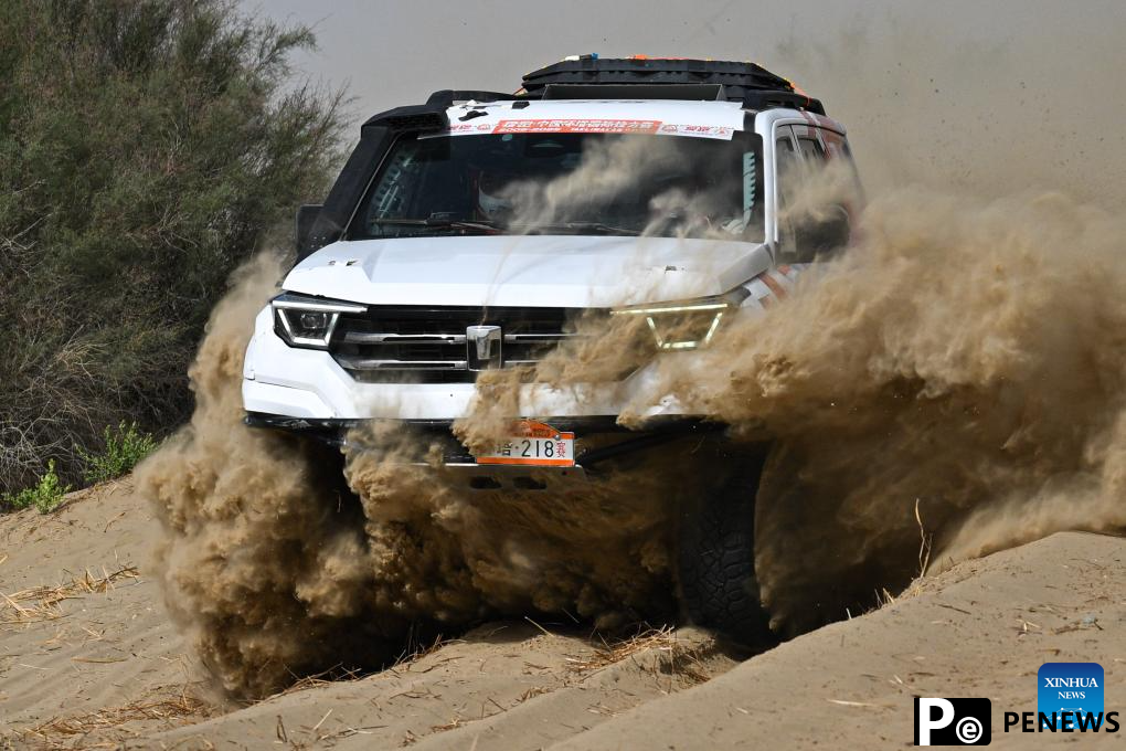 In pics: Stage 5 of 2025 Taklimakan Rally in China