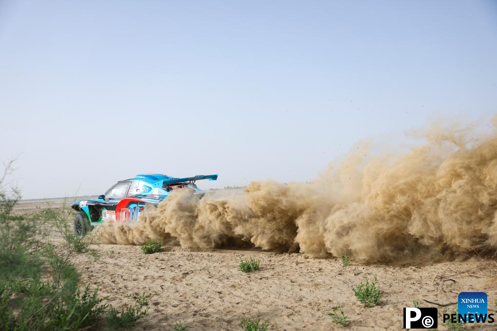 In pics: Stage 5 of 2025 Taklimakan Rally in China