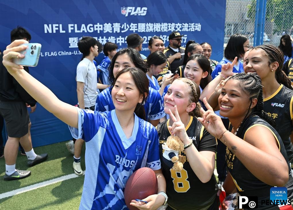U.S. Youth Flag Football Exchange Event held in Beijing