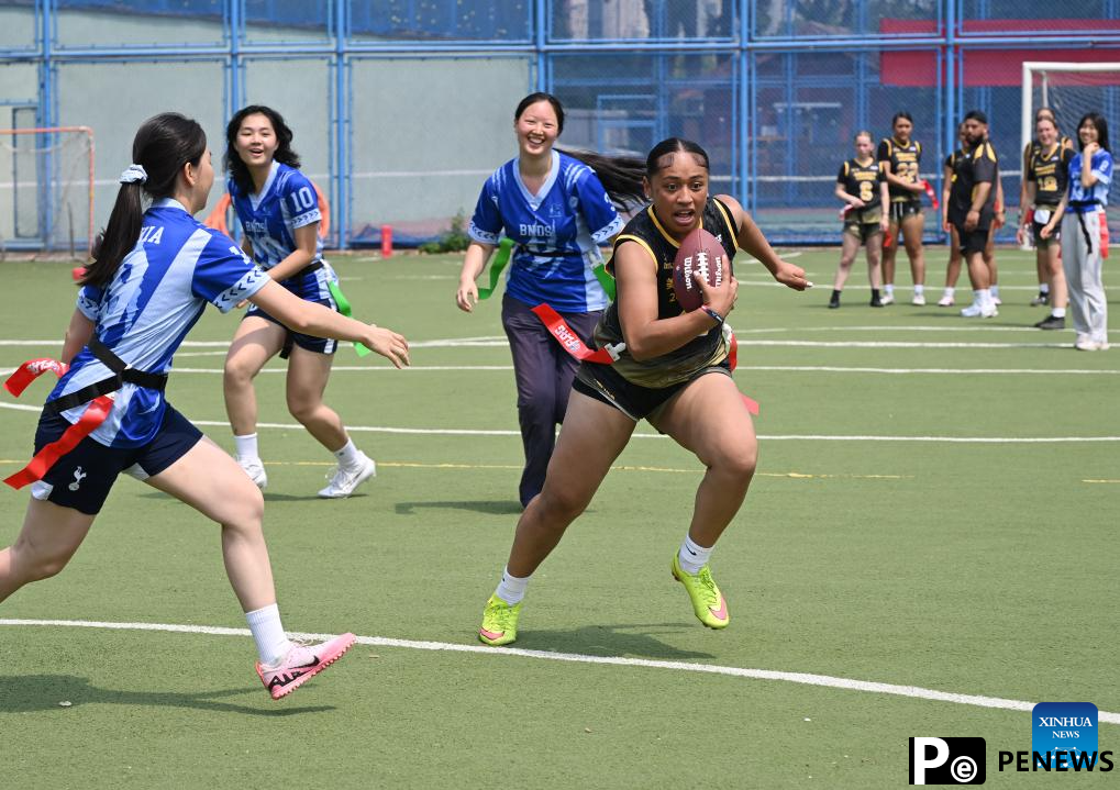 U.S. Youth Flag Football Exchange Event held in Beijing