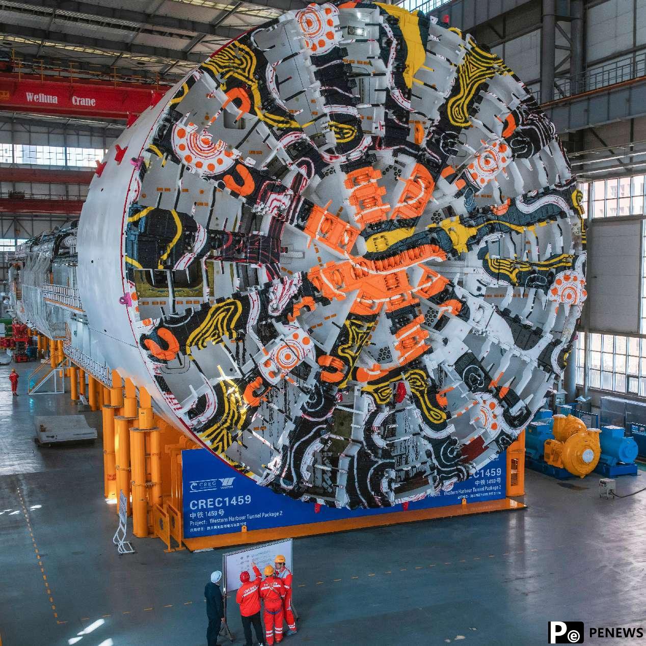 China leads the way in shield tunneling machine development