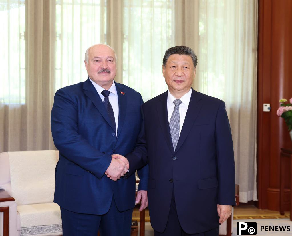 Xi meets Belarusian president