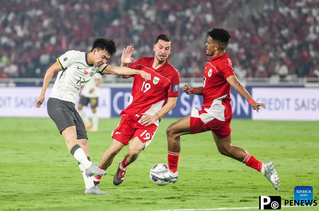 China fails to qualify for 2026 FIFA World Cup after defeat to Indonesia