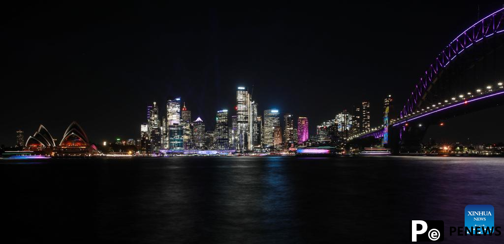 Vivid Sydney light festival held in Australia