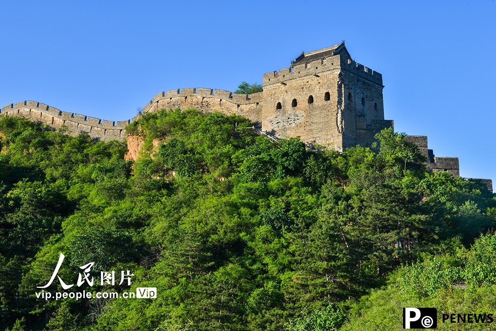 In pics: Great Wall covered in lush greenery