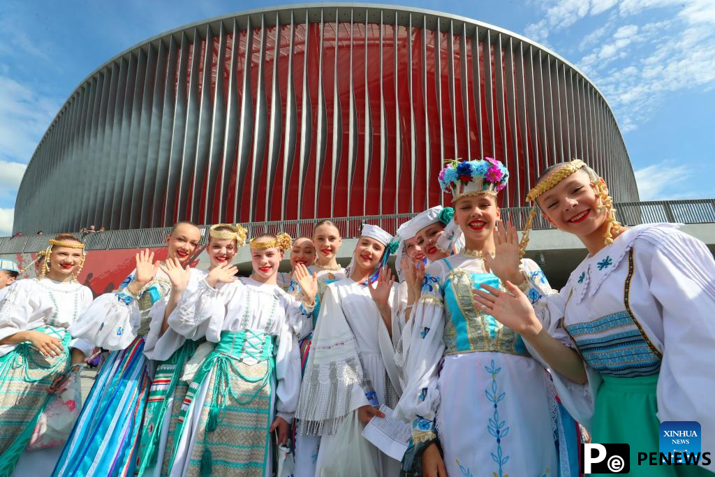 Football stadium built with Chinese support opens in Minsk