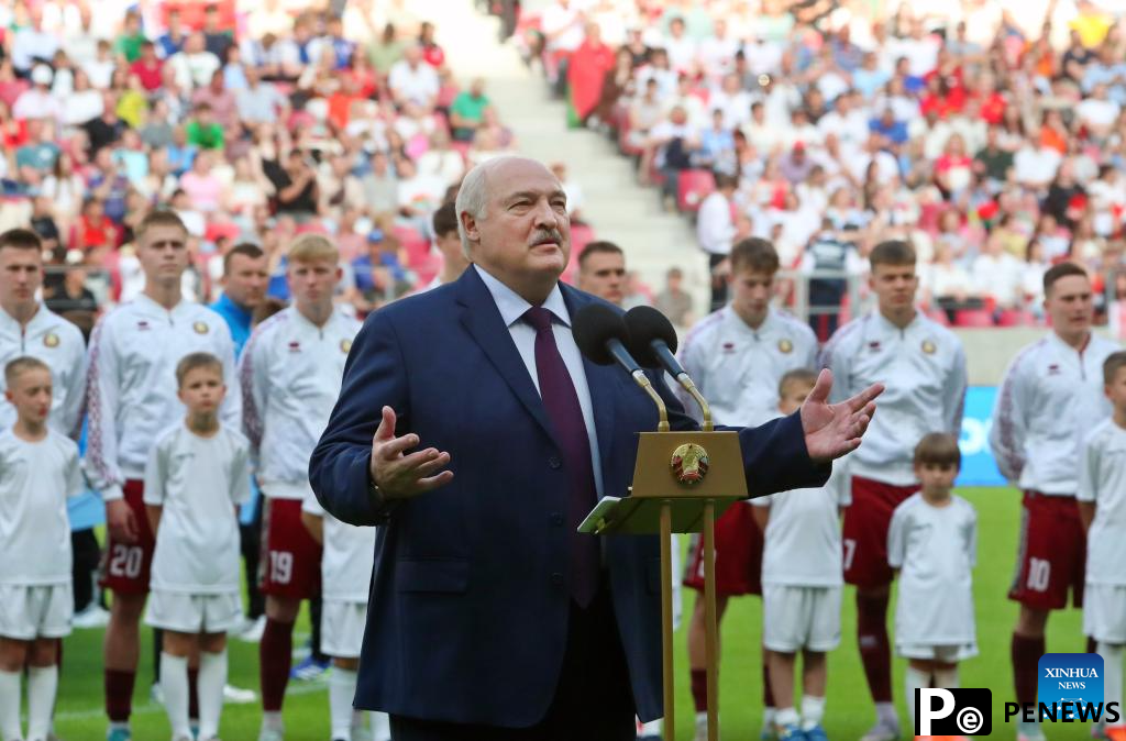 Football stadium built with Chinese support opens in Minsk