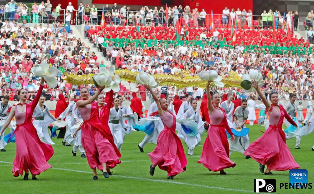 Football stadium built with Chinese support opens in Minsk