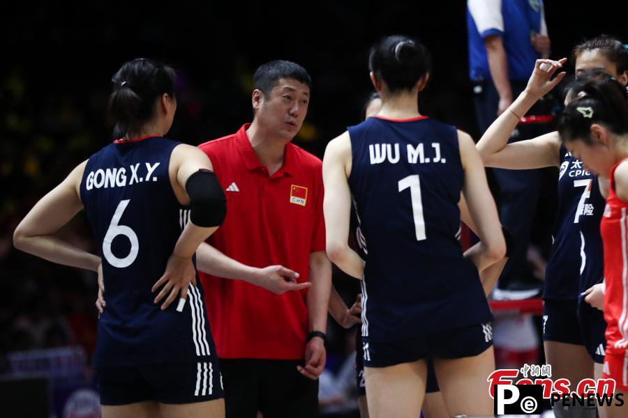 China dominates France at FIVB Volleyball Nations League in Beijing