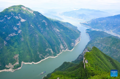 Summer scenery of Qutang Gorge in SW China