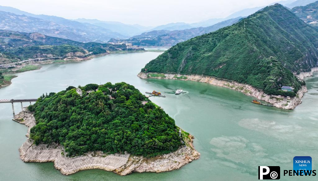 Summer scenery of Qutang Gorge in SW China