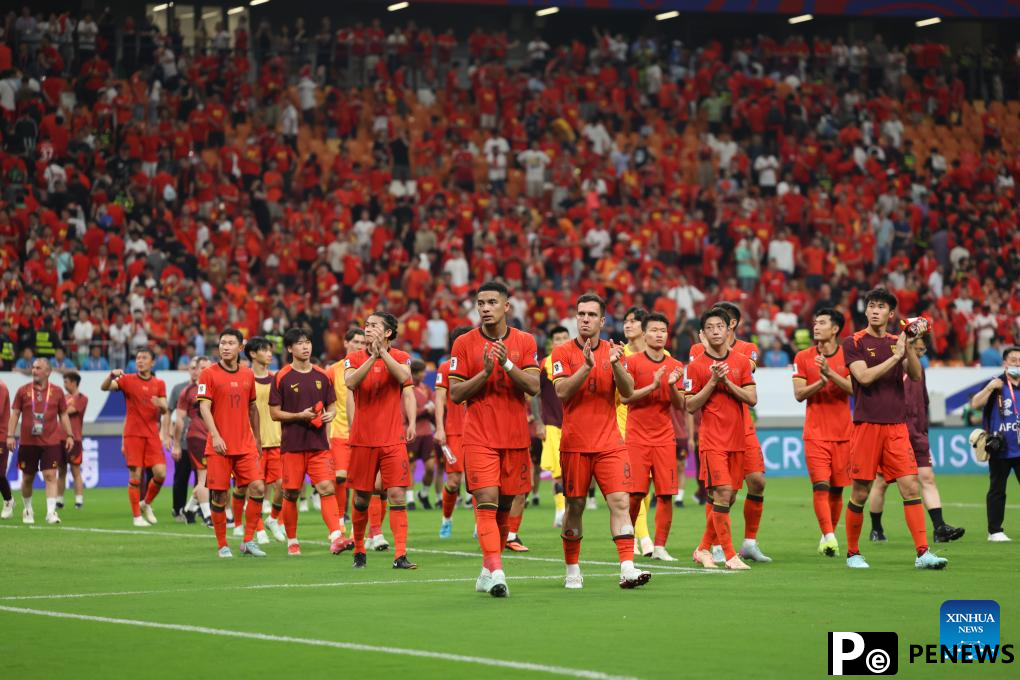 China scores sole goal in penalty against Bahrain to end World Cup qualifying campaign