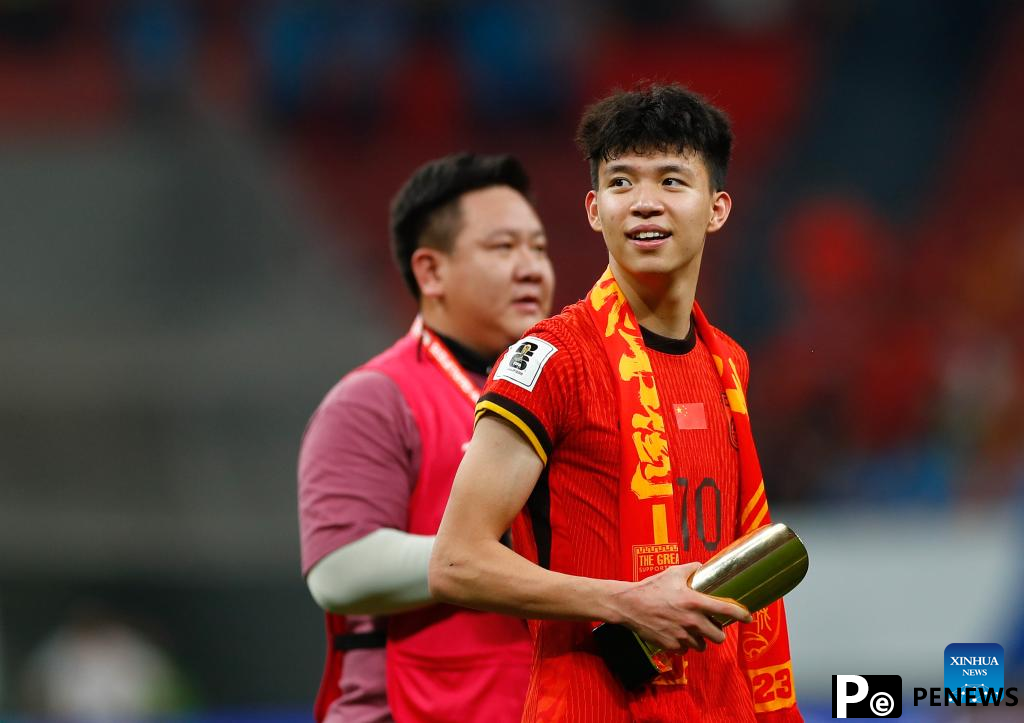 China scores sole goal in penalty against Bahrain to end World Cup qualifying campaign
