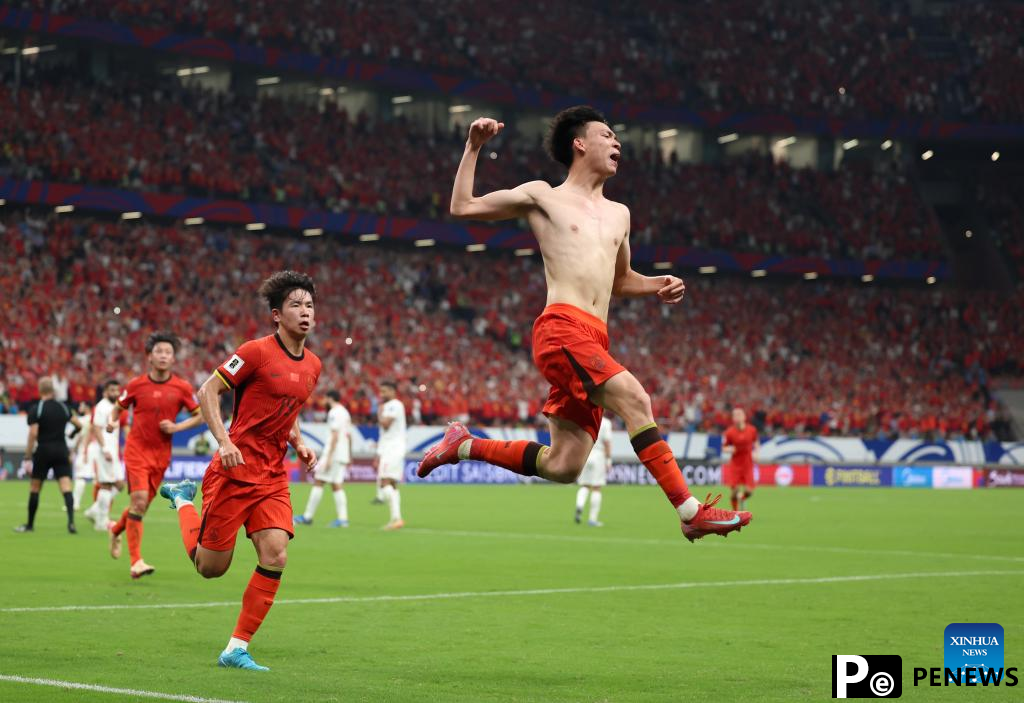 China scores sole goal in penalty against Bahrain to end World Cup qualifying campaign
