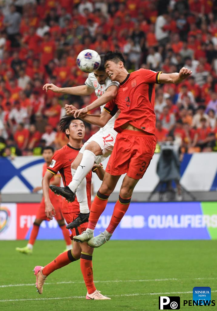 China scores sole goal in penalty against Bahrain to end World Cup qualifying campaign