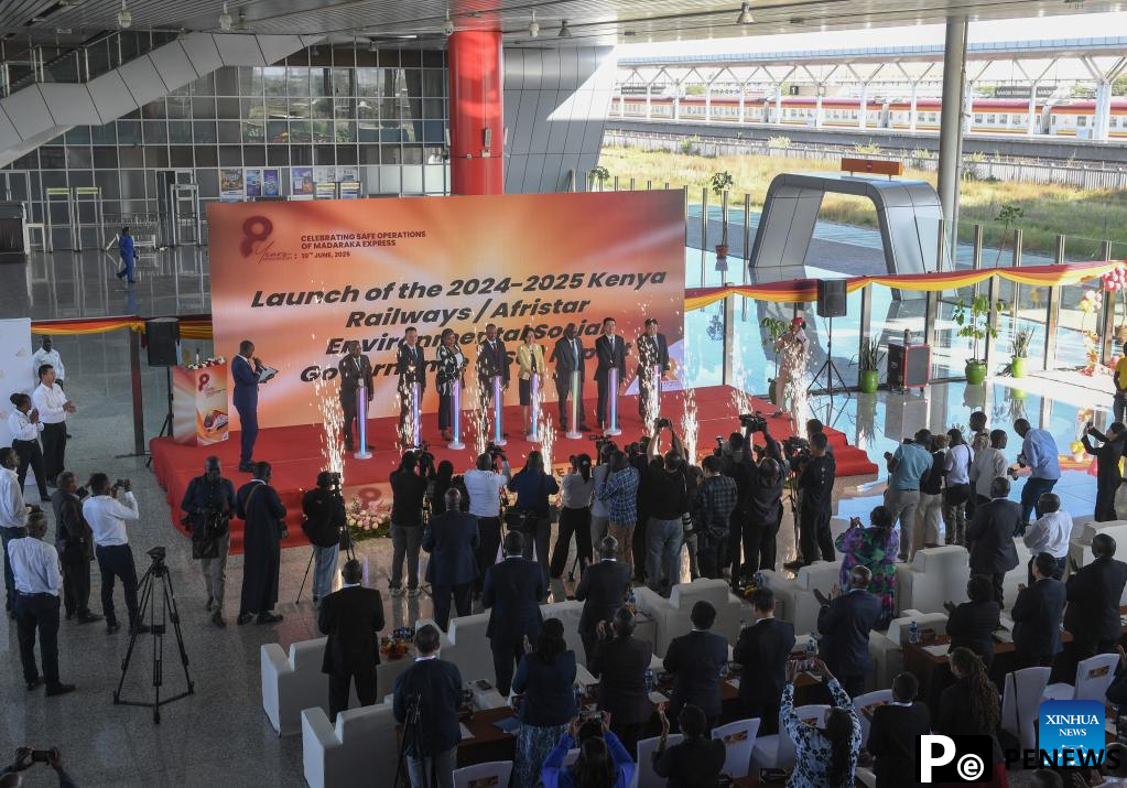 built modern railway in Kenya marks 8th anniversary of seamless operation