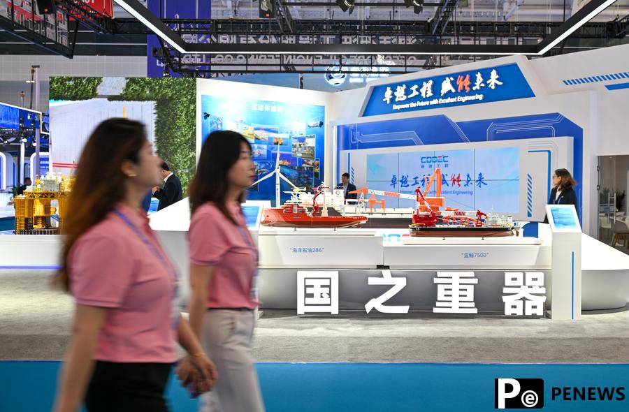 Shipping industry expo in China