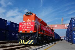 Europe freight train exits China