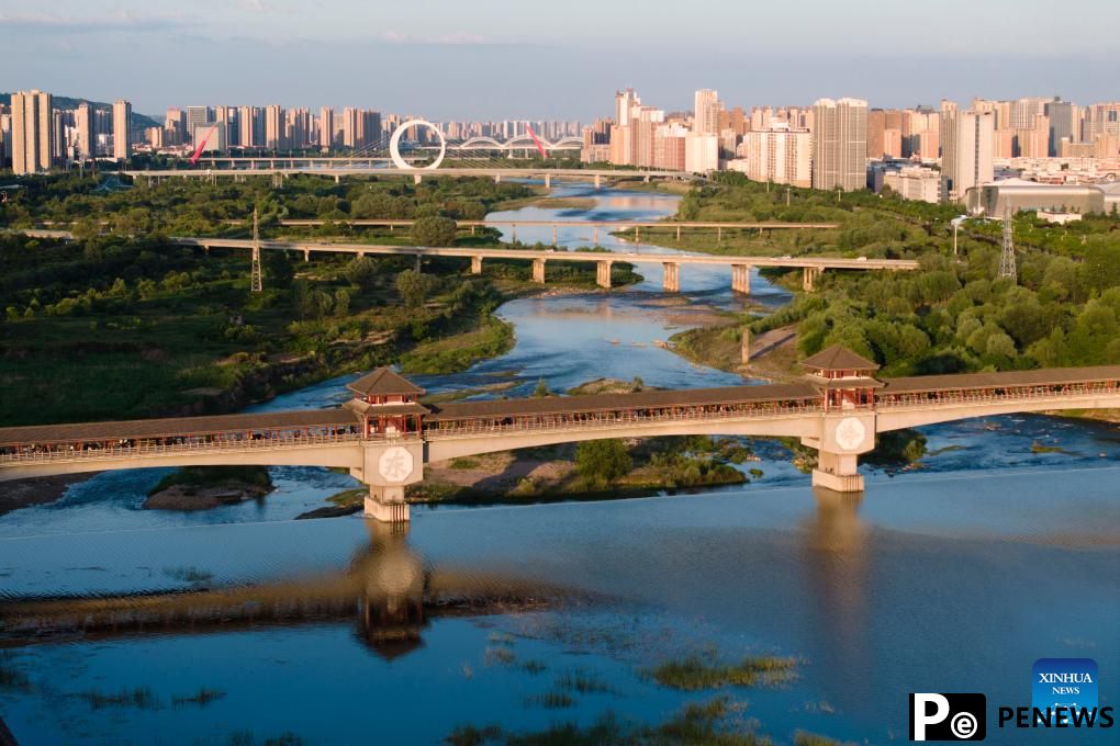 City view of Baoji, China