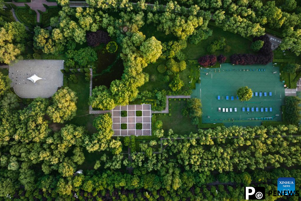 City view of Baoji, China