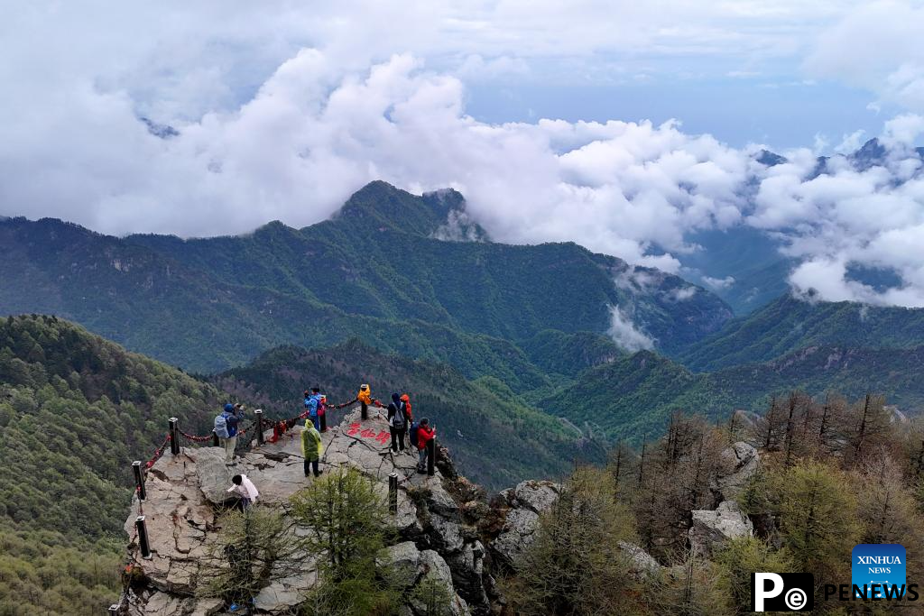 City view of Baoji, China